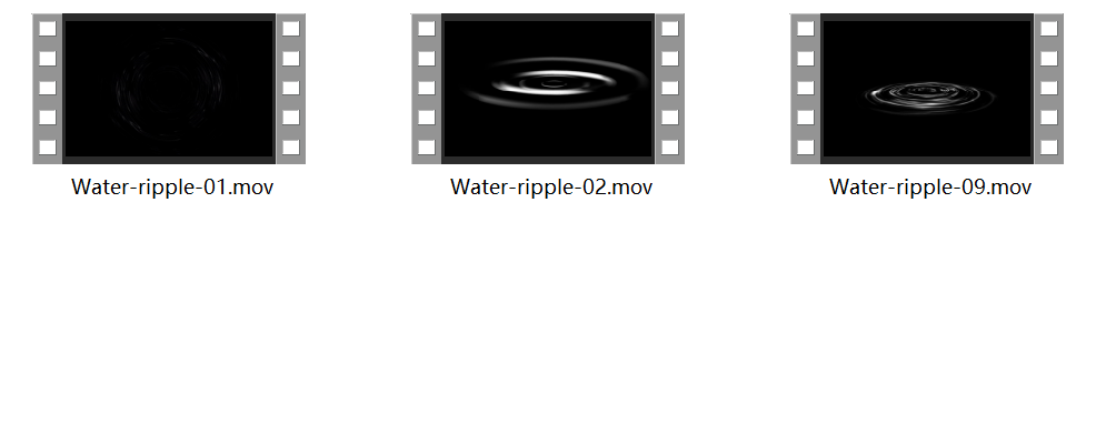 Dynamic Water ripple 01