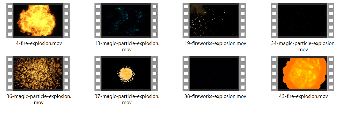 Magic Particle Explosion 01